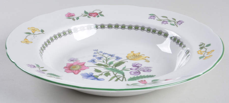 Summer Palace (Imperialware) Large Rim Soup Bowl by Spode-1