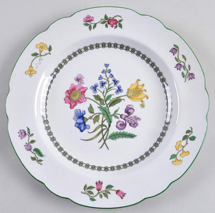 Summer Palace (Imperialware) Luncheon Plate by Spode-1