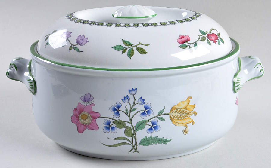 Summer Palace (Imperialware) Lid for Oval Vegetable by Spode-1