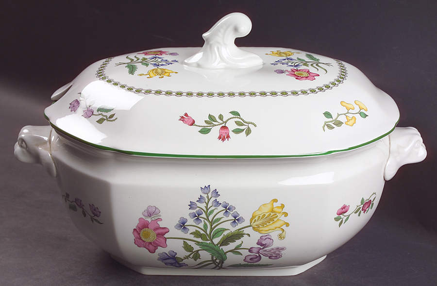 Summer Palace (Imperialware) Tureen &  Lid by Spode-1