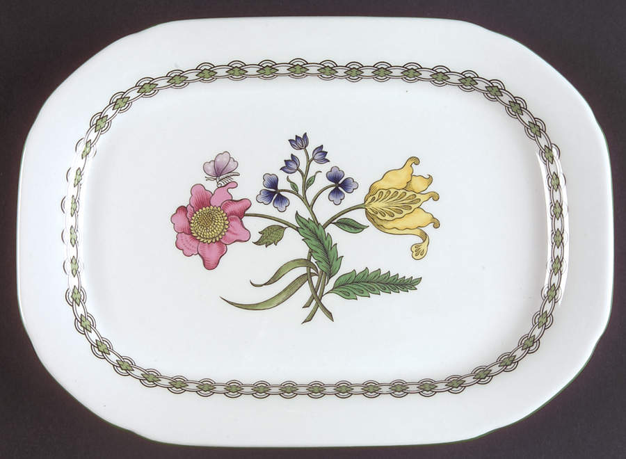 Summer Palace (Imperialware) Underplate for Gravy Boat by Spode-1