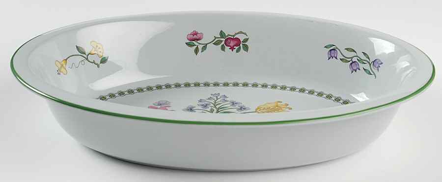 Summer Palace (Imperialware) 12'' Oval Baker by Spode-1