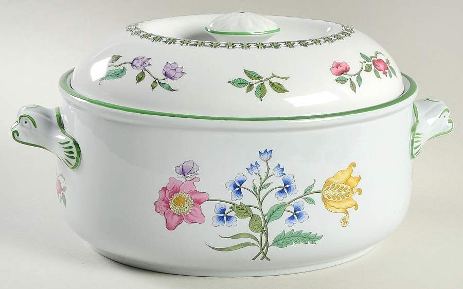 Summer Palace (Imperialware) 2 Quart Oval Covered Casserole by Spode-1