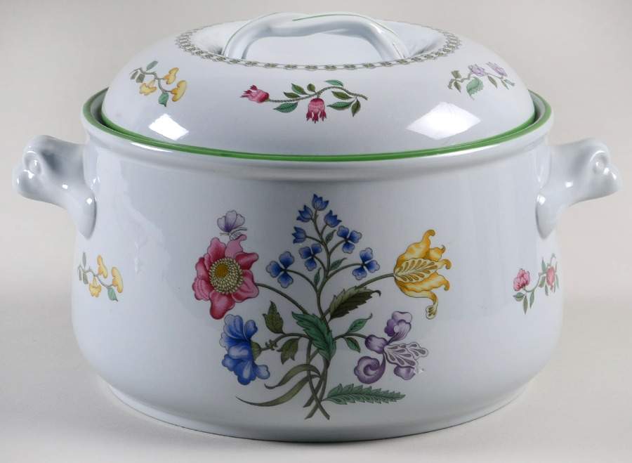 Summer Palace (Imperialware) 2 Qt Round Covered Casserole by Spode-1
