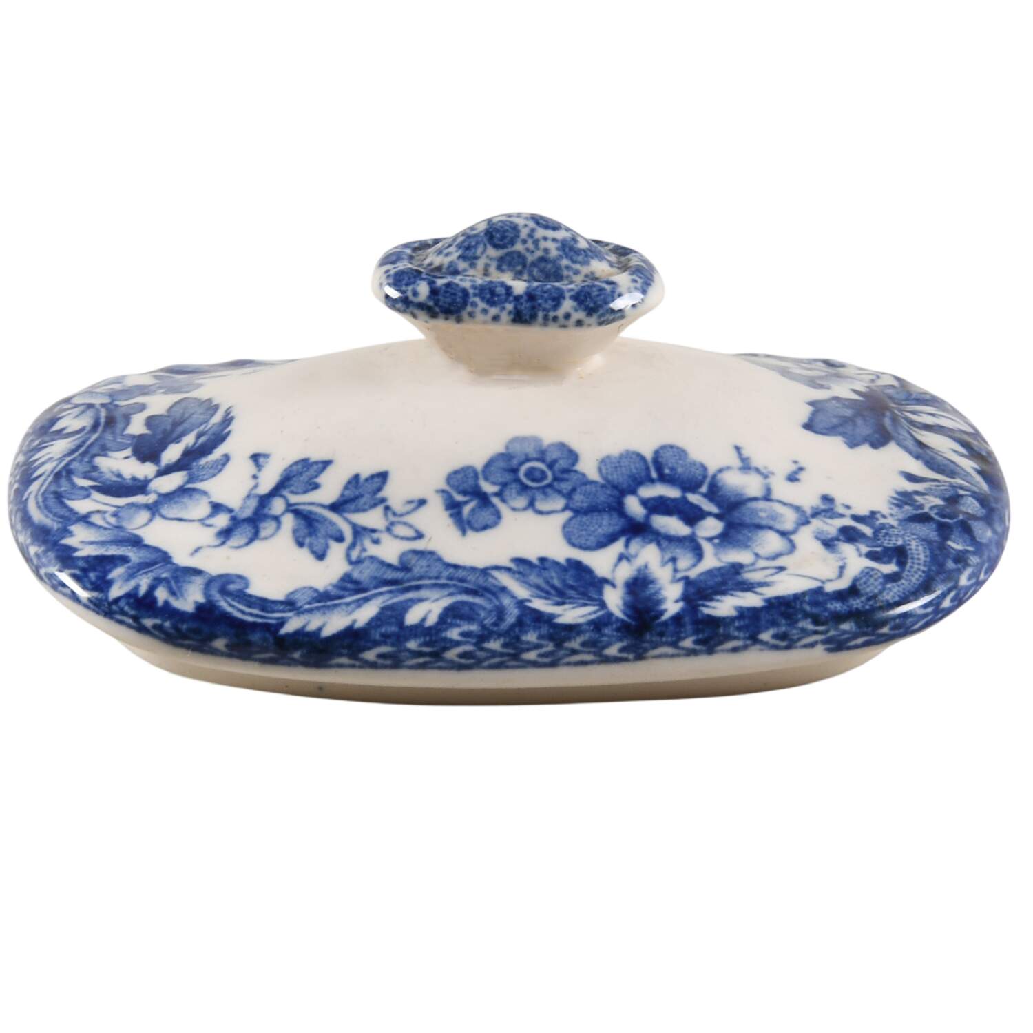 Sussex Lid for Sugar Bowl by Spode-1