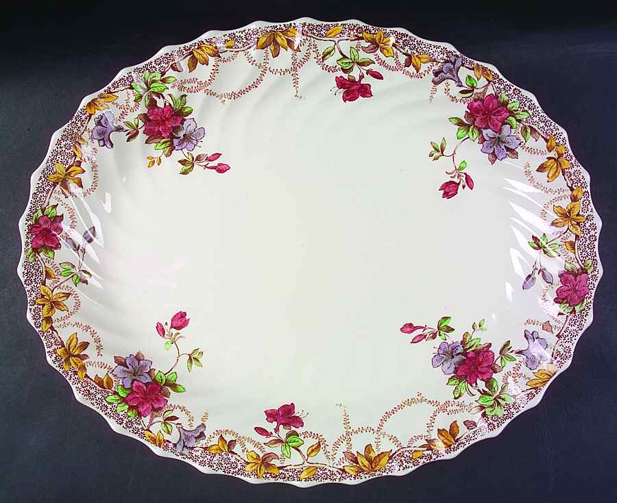 Sydney 17" Oval Serving Platter by Spode-1