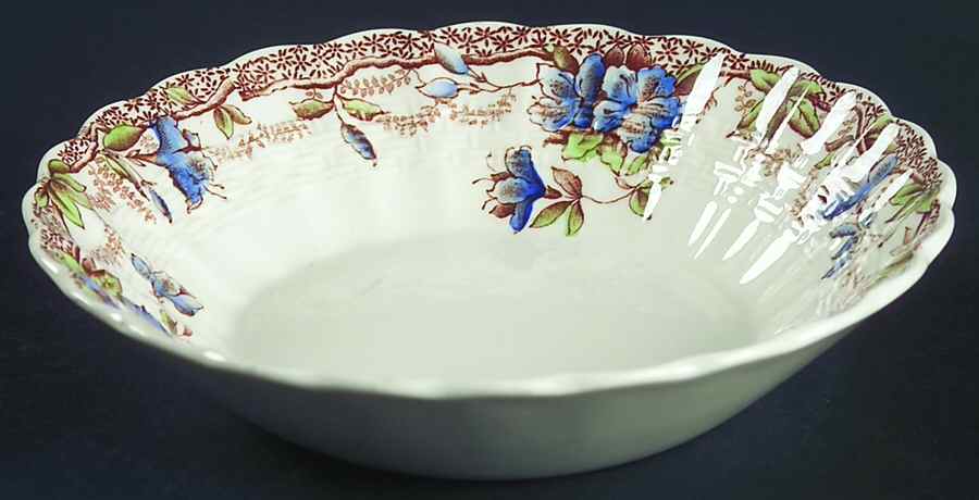 Sydney Blue Fruit/Dessert (Sauce) Bowl by Spode-1