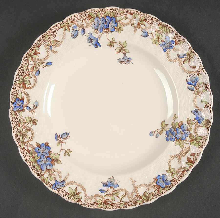 Sydney Blue Salad Plate by Spode-1