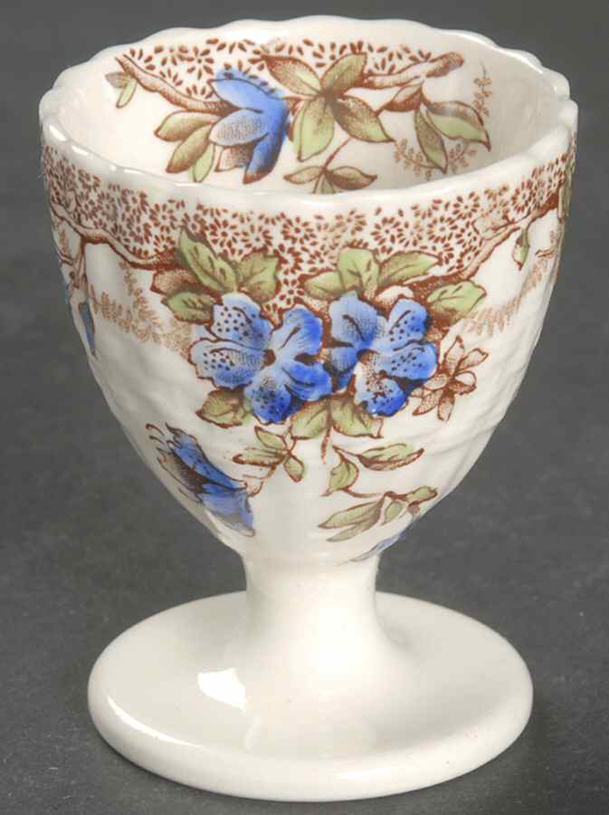 Sydney Blue Single Egg Cup by Spode-1