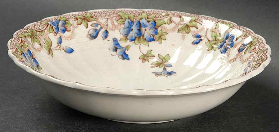 Sydney Blue Coupe Cereal Bowl by Spode-1