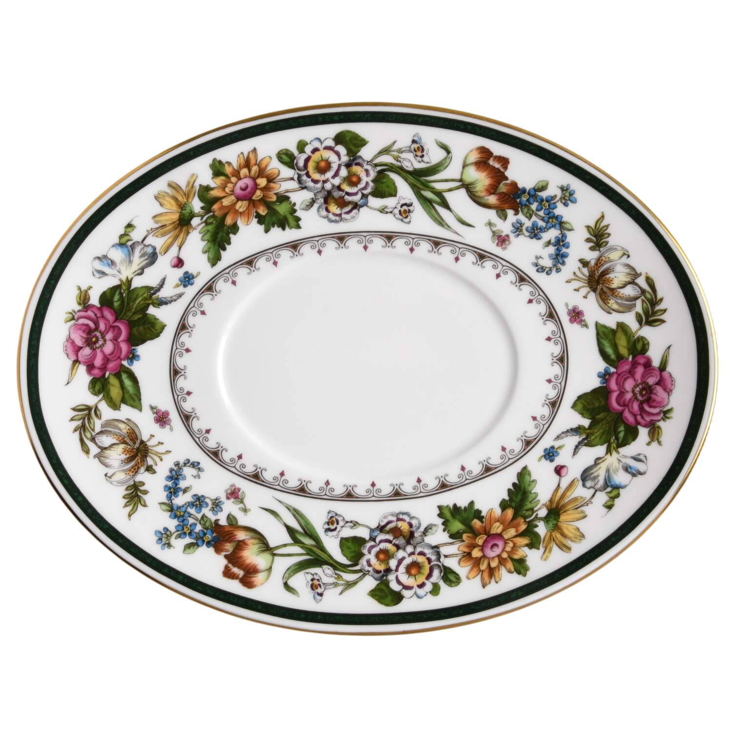 Tapestry Underplate for Gravy Boat by Spode-1