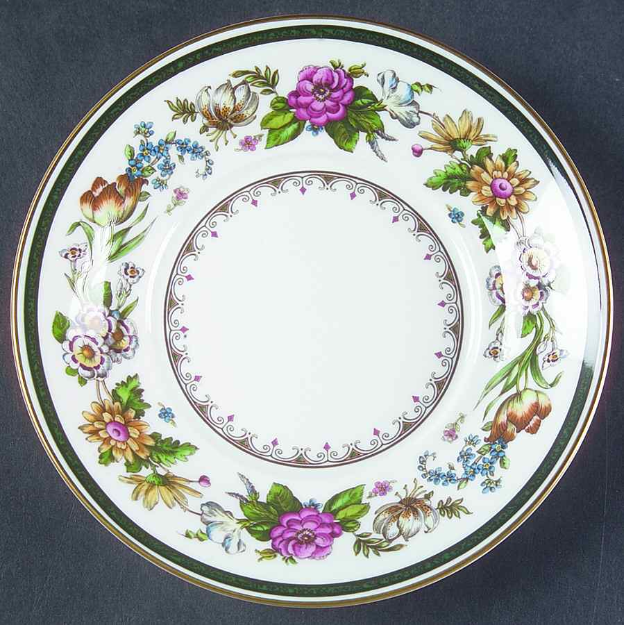 Tapestry Saucer by Spode-1