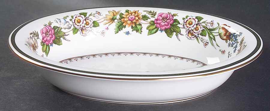 Tapestry 9" Oval Vegetable Bowl by Spode-1