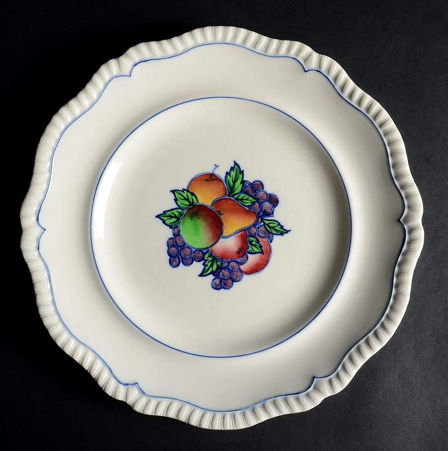 Thanksgiving (Fruit Center) Dinner Plate by Spode-1