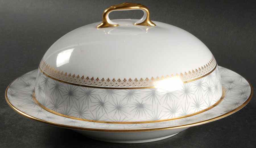 Thistledown Muffin Dish & Lid by Spode-1