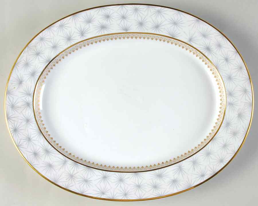 Thistledown 11" Oval Serving Platter by Spode-1
