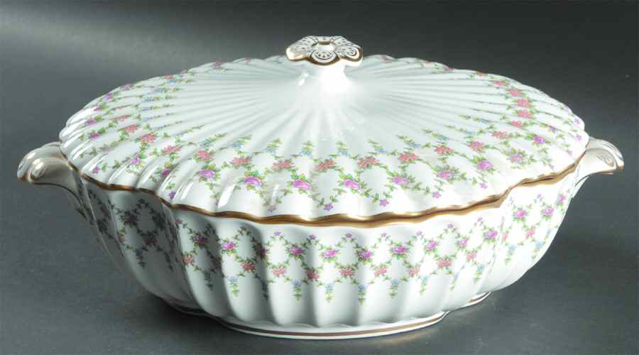 Tiara Round Covered Vegetable by Spode-1