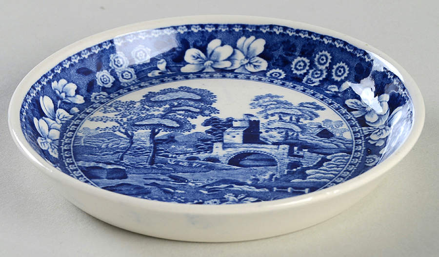 Tower Blue (Newer Backstamp) Coaster by Spode-1