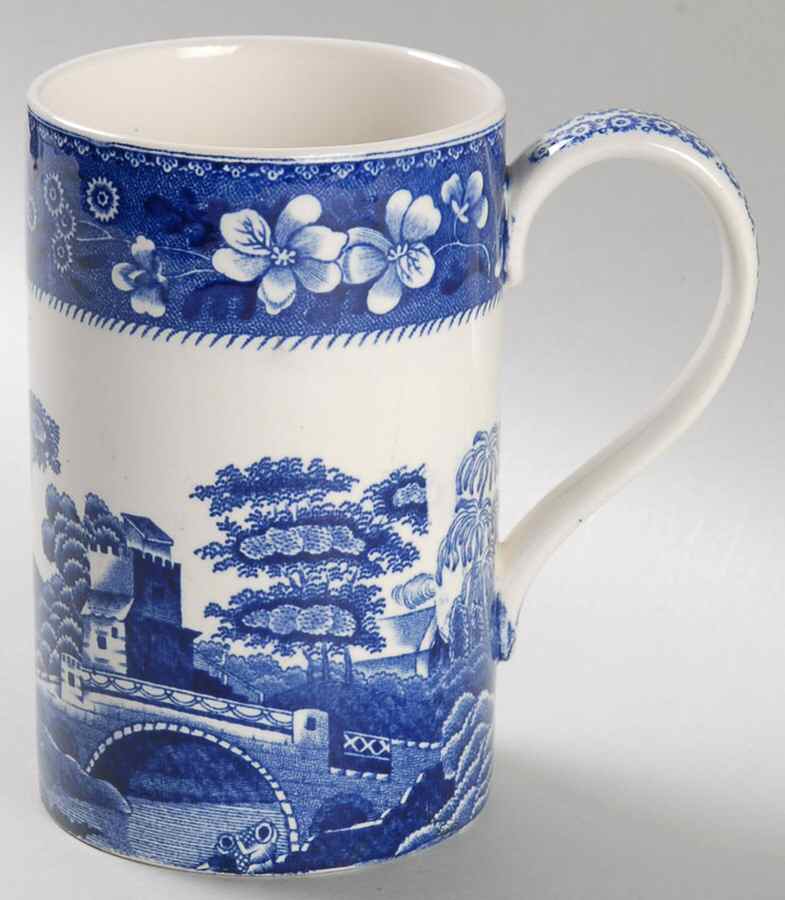 Tower Blue (Newer Backstamp) Grandmug by Spode-1