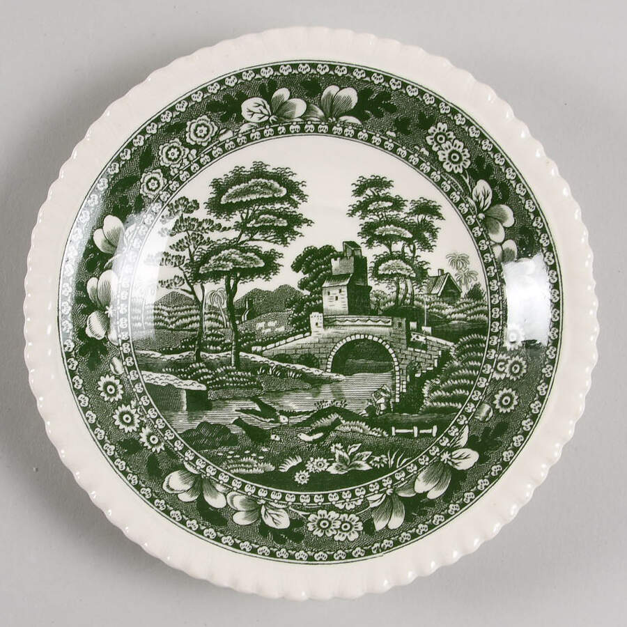 Tower Green Saucer by Spode-1