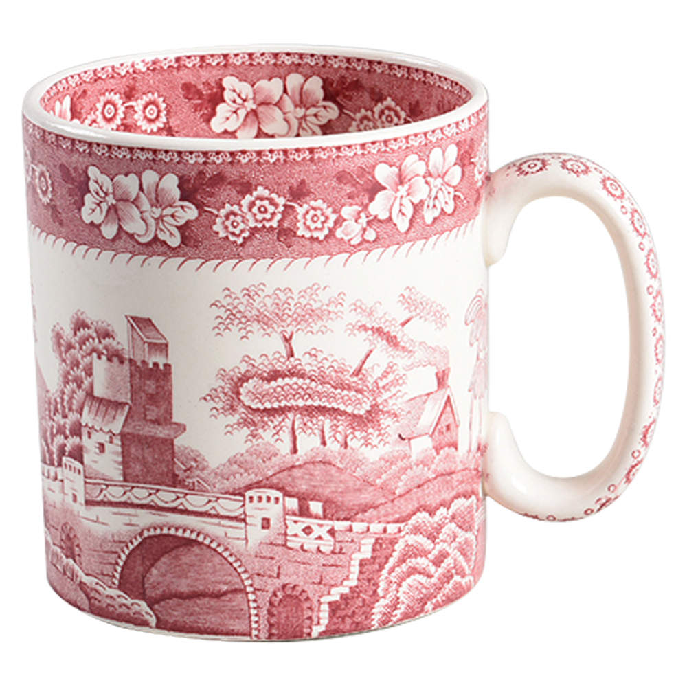 Tower Pink (Newer Backstamp) Mug by Spode-1