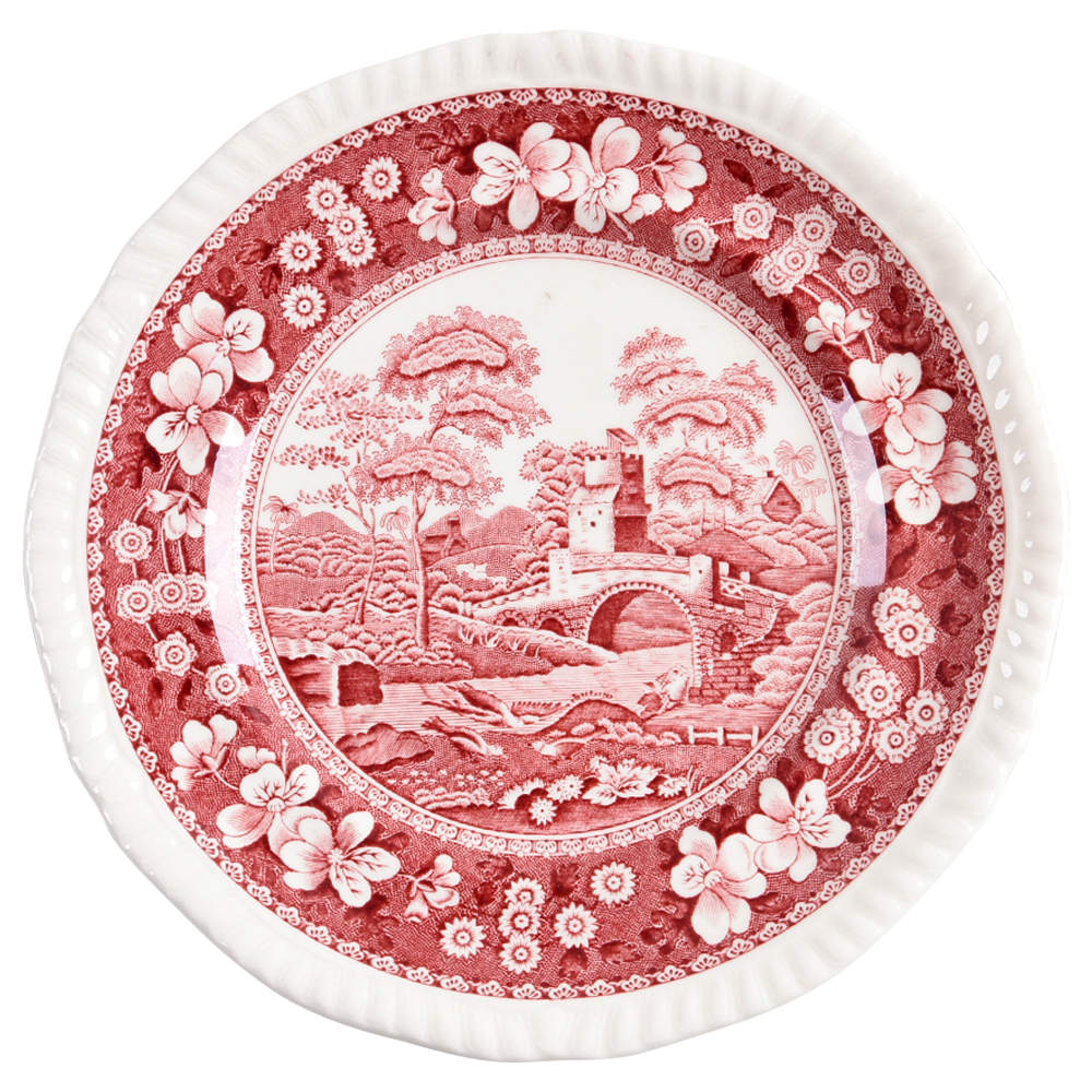 Tower Pink (Newer Backstamp) Bread & Butter Plate by Spode-1