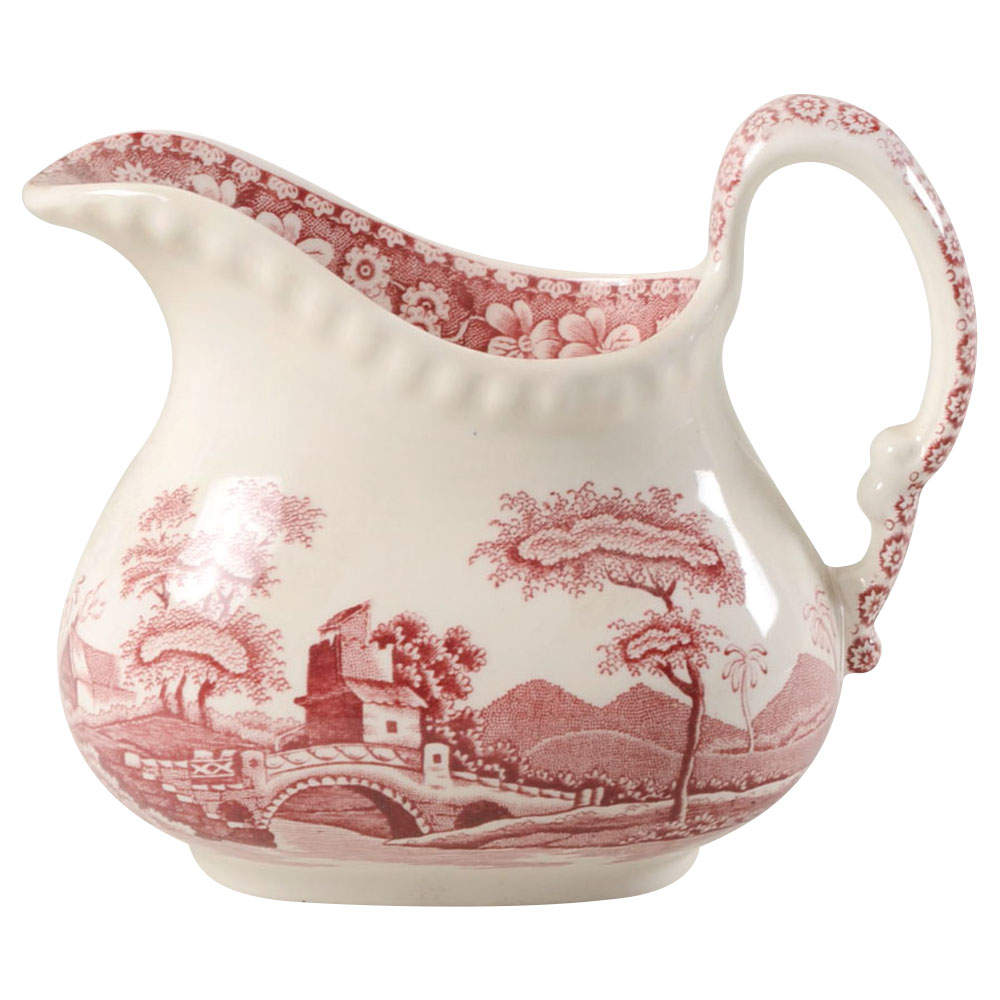 Tower Pink (Newer Backstamp) Creamer by Spode-1