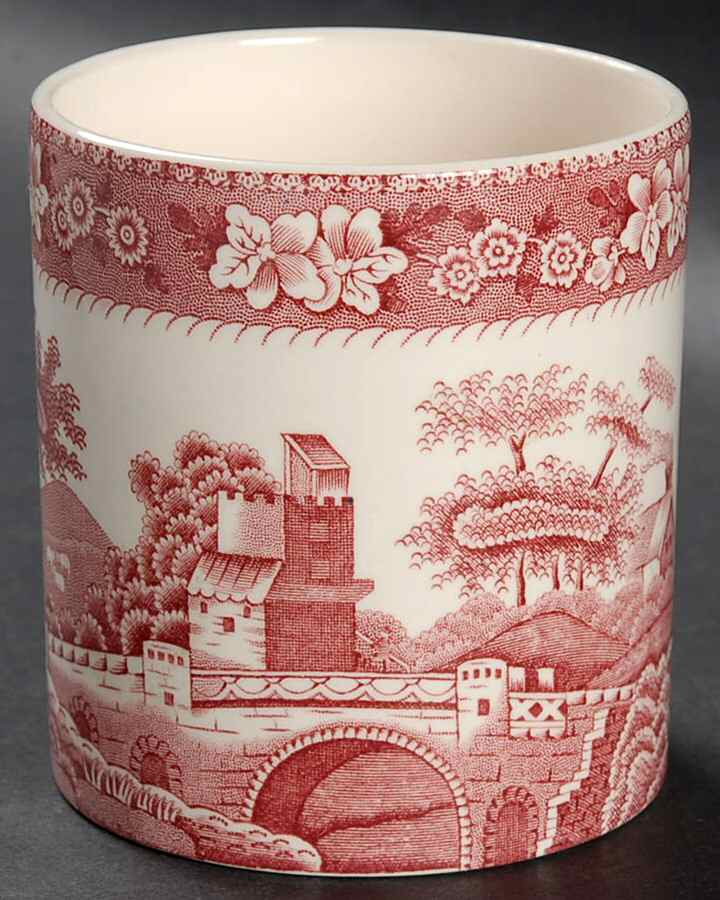 Tower Pink (Newer Backstamp) Jam/Jelly No Lid by Spode-1
