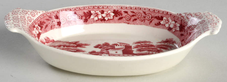 Tower Pink (Older Backstamp) Individual Augratin by Spode-1