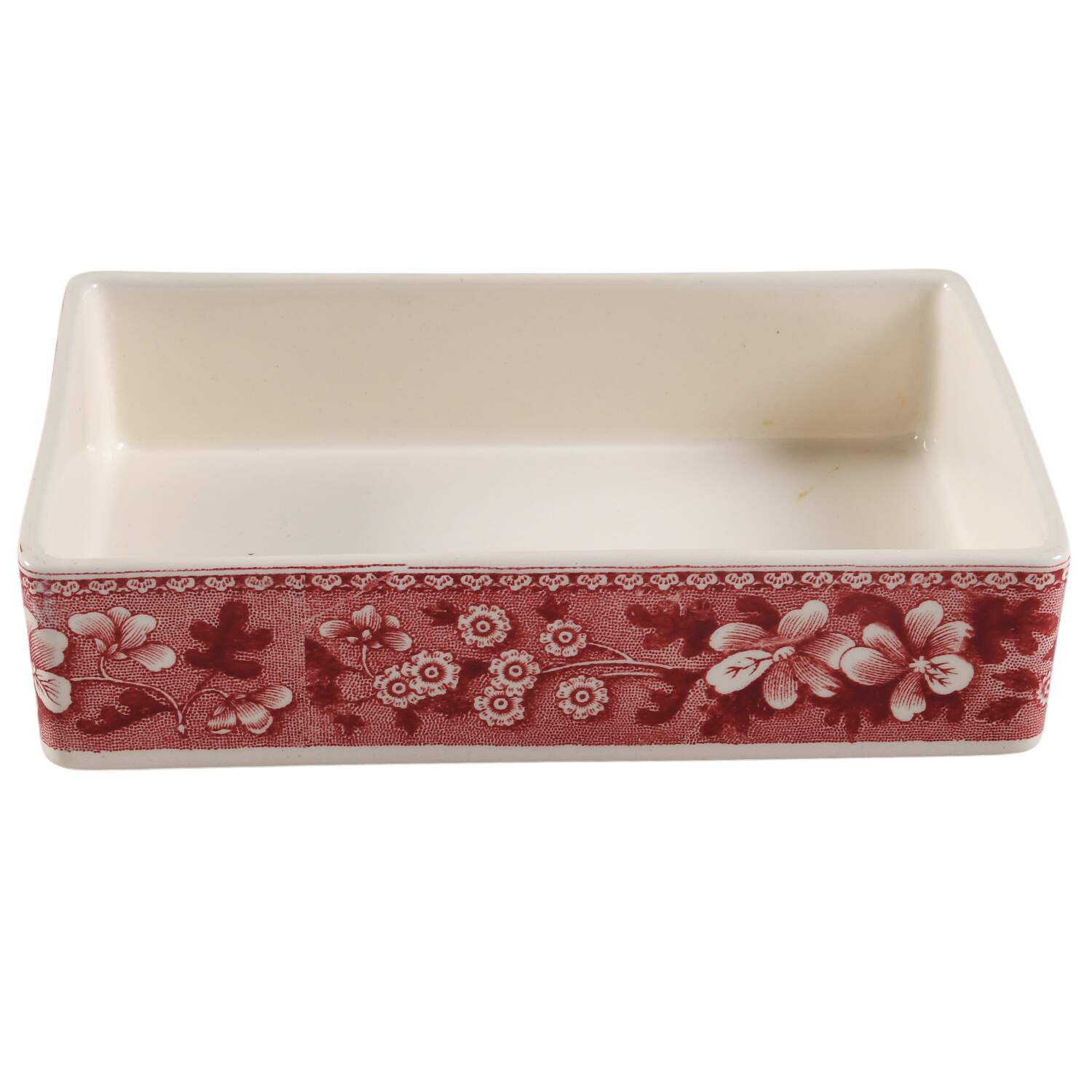 Tower Pink (Older Backstamp) Candy Box No Lid by Spode-1
