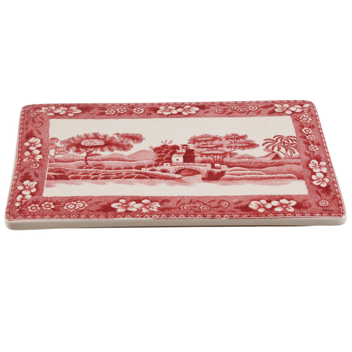 Tower Pink (Older Backstamp) Lid for Candy Box by Spode-1