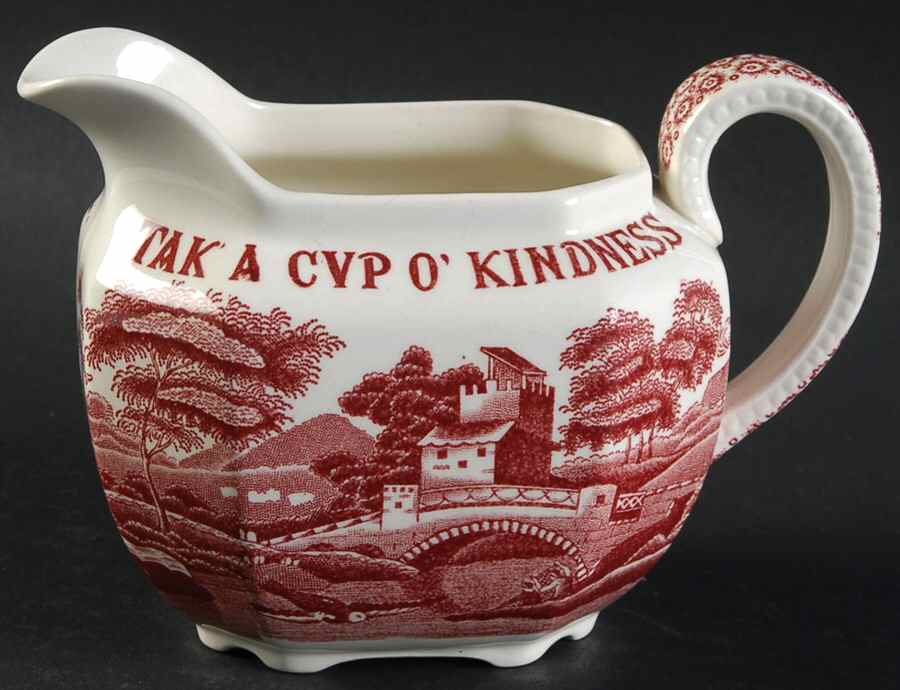 Tower Pink (Older Backstamp) Creamer by Spode-1