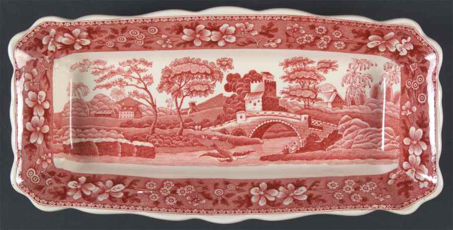 Tower Pink (Older Backstamp) Celery by Spode-1