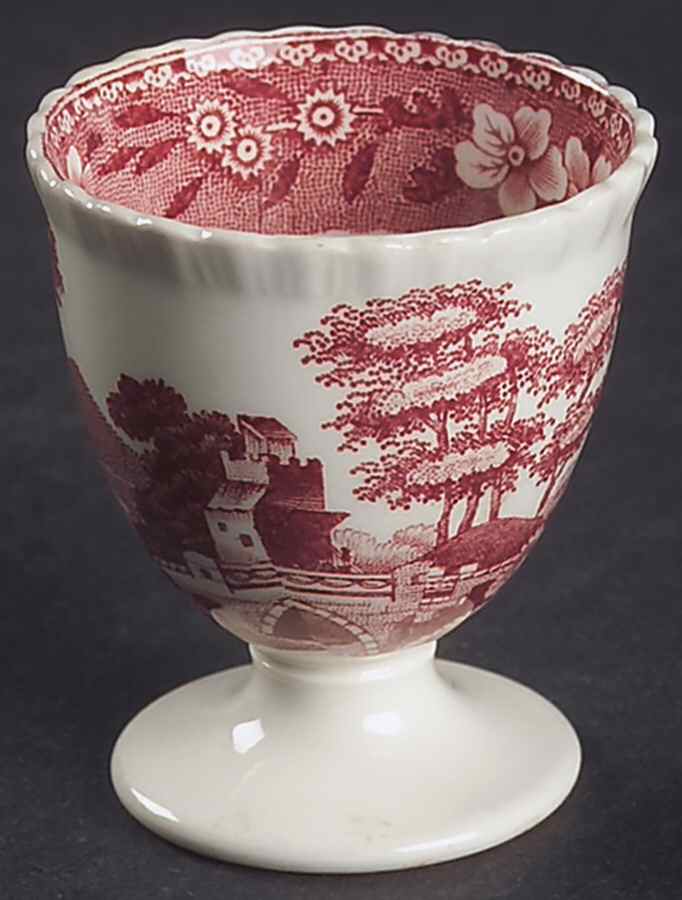 Tower Pink (Older Backstamp) Single Egg Cup by Spode-1
