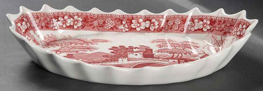 Tower Pink (Older Backstamp) Jubilee Platter by Spode-1