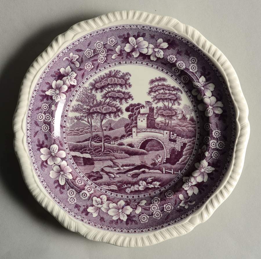 Tower Purple Salad Plate by Spode-1