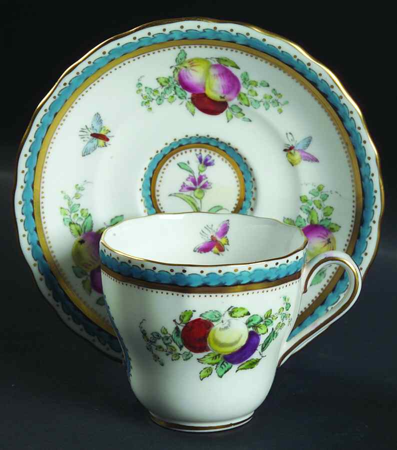 Trapnell Flat Demitasse Cup & Saucer Set by Spode-1