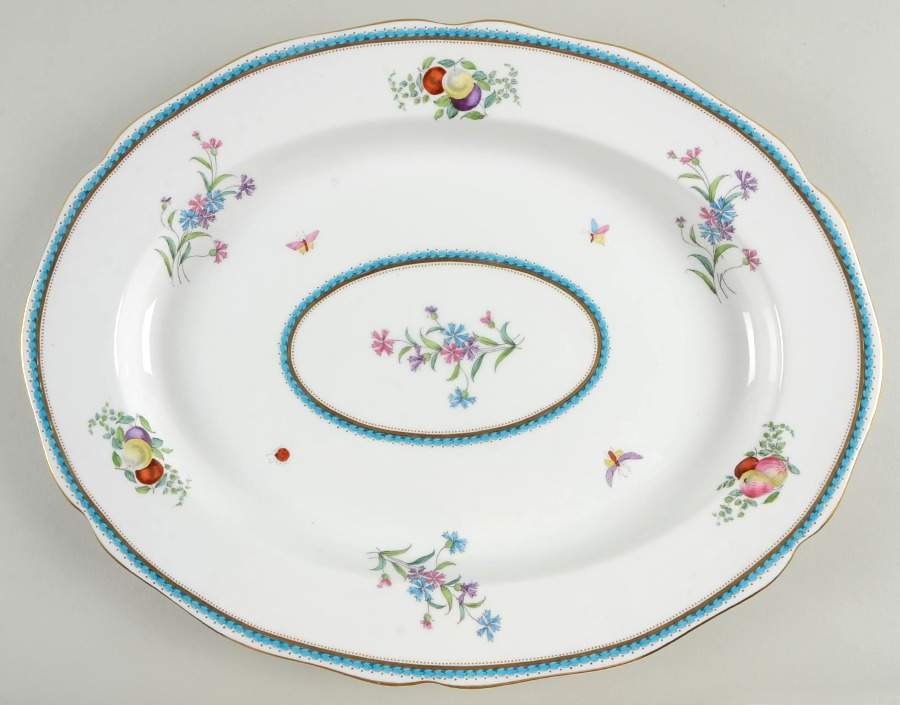 Trapnell 16" Oval Serving Platter by Spode-1
