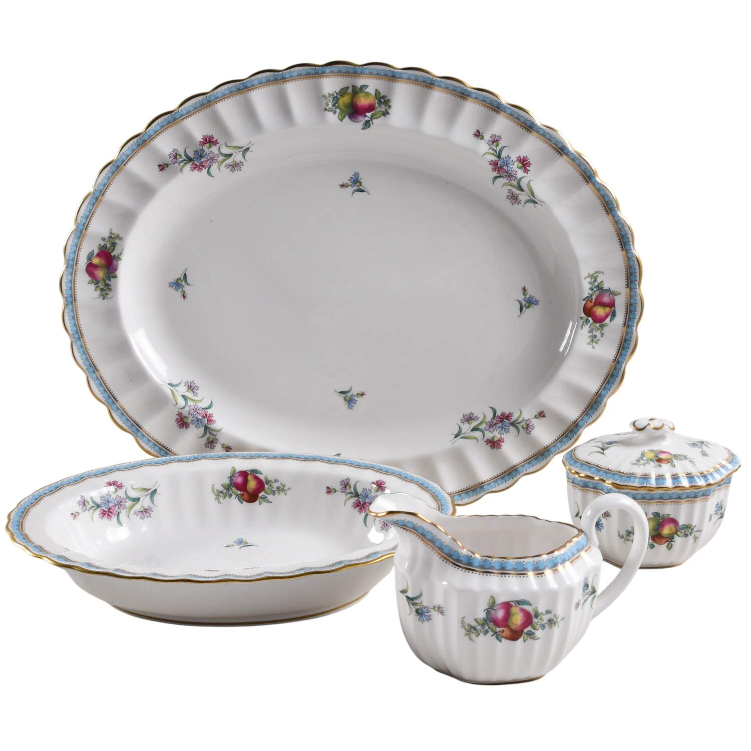 Trapnell Sprays  (ENGLAND) 5 Piece Hostess Set by Spode-1