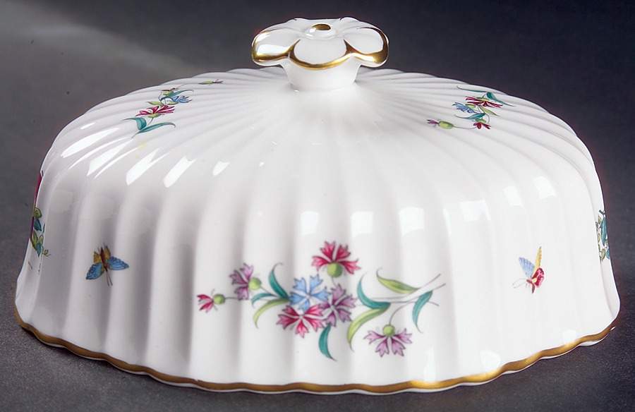 Trapnell Sprays  (ENGLAND) Lid for 1/4 Lb Butter by Spode-1