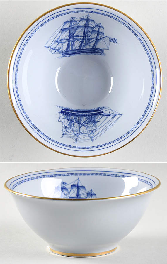 Trade Winds Blue Cranberry Bowl by Spode-1