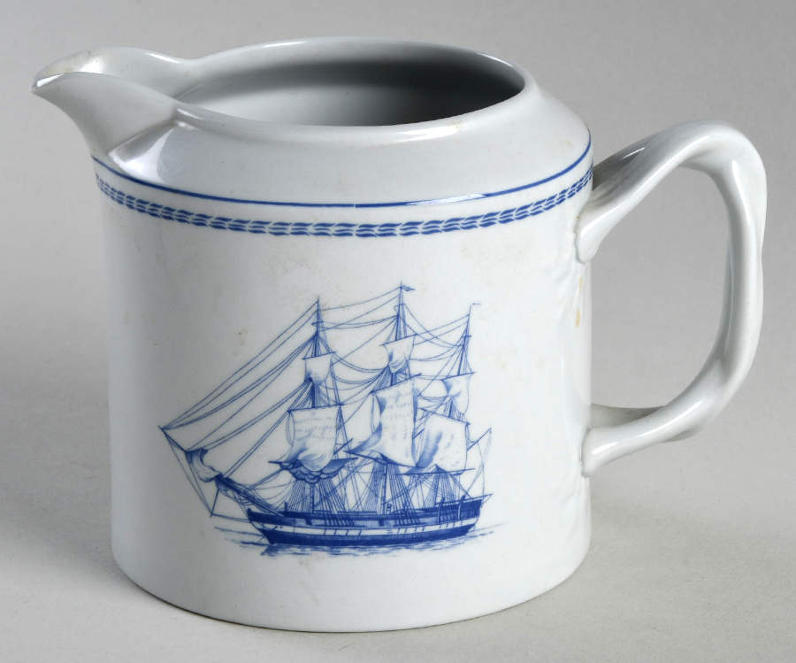 Trade Winds Blue Creamer by Spode-1
