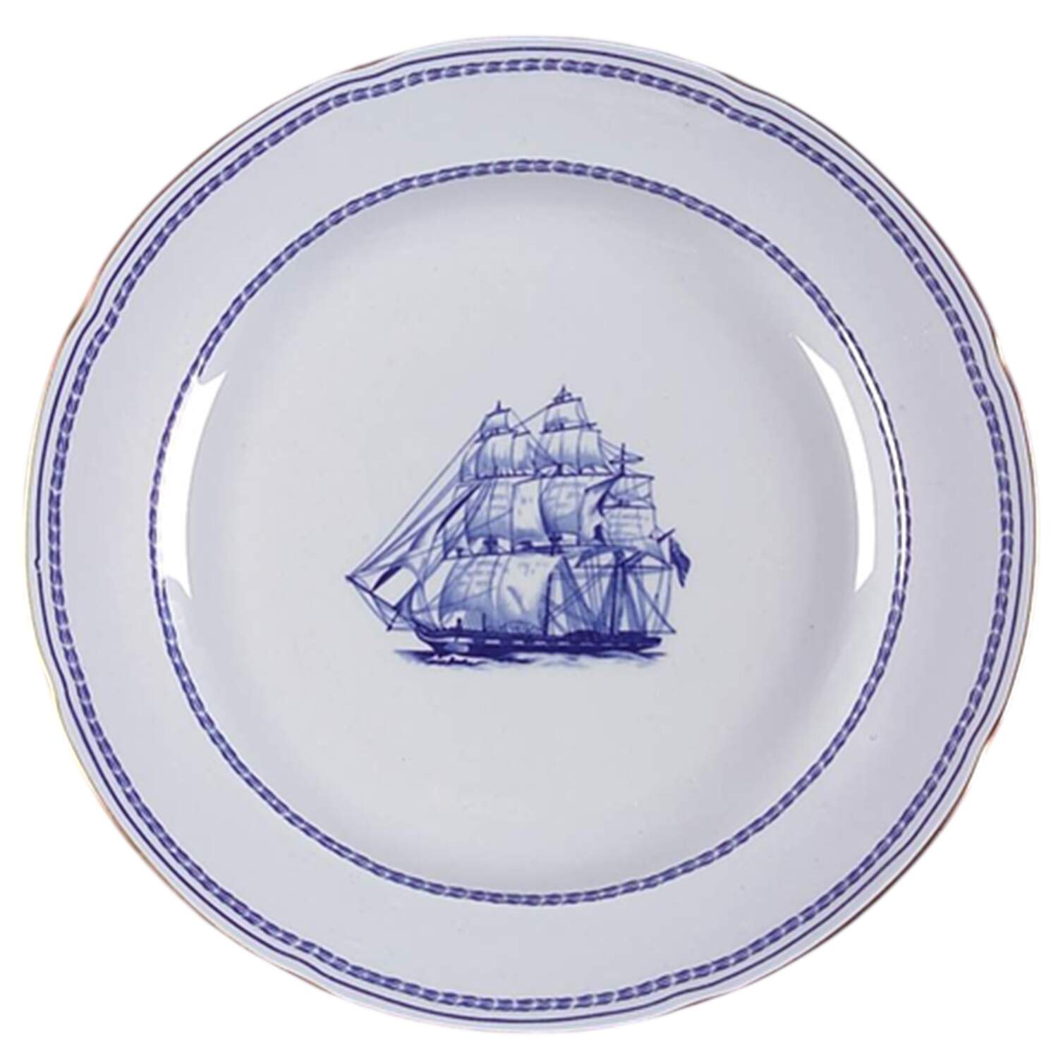 Trade Winds Blue Salad Plate by Spode-1