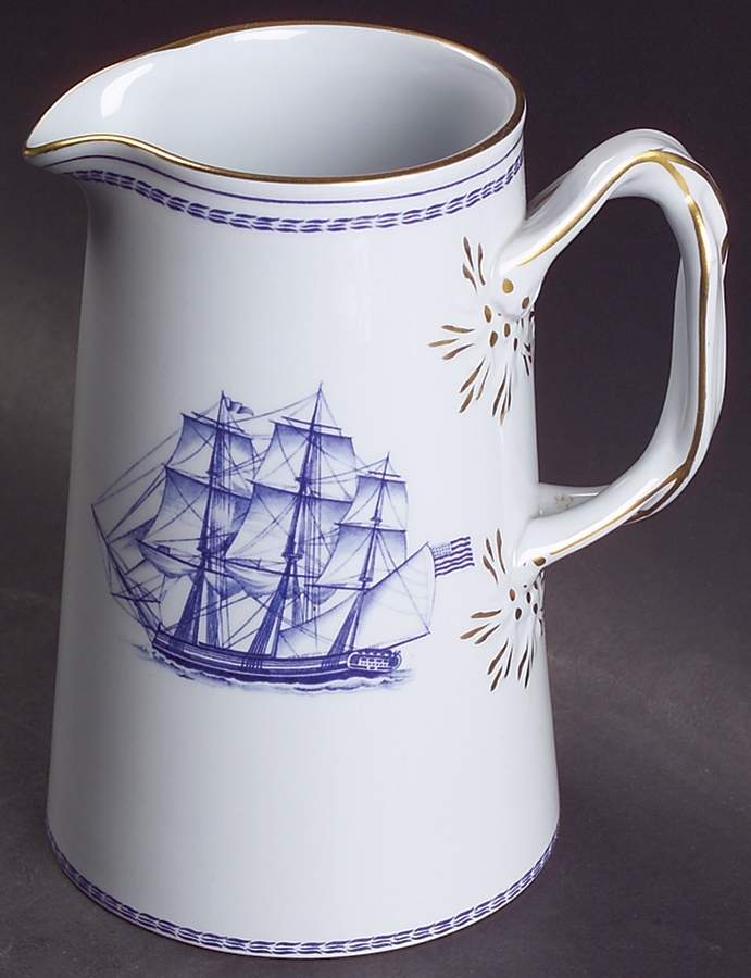 Trade Winds Blue 16 Oz Jug by Spode-1