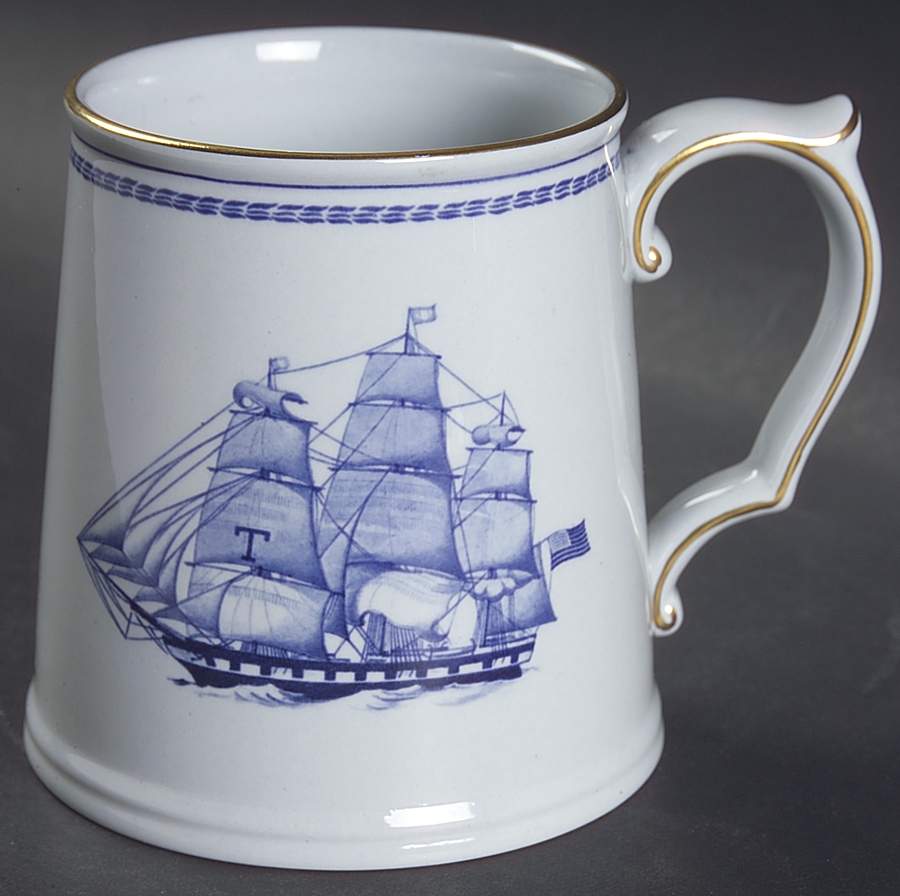 Trade Winds Blue Tankard by Spode-1