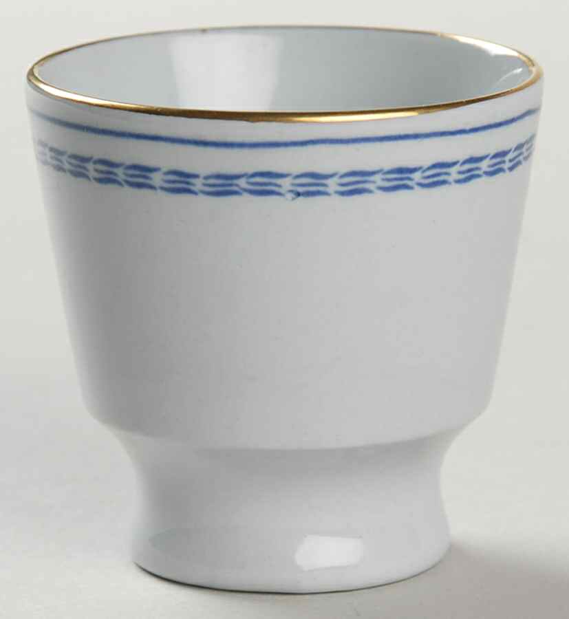 Trade Winds Blue Single Egg Cup by Spode-1