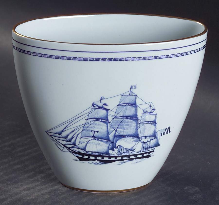 Trade Winds Blue 4" Vase by Spode-1