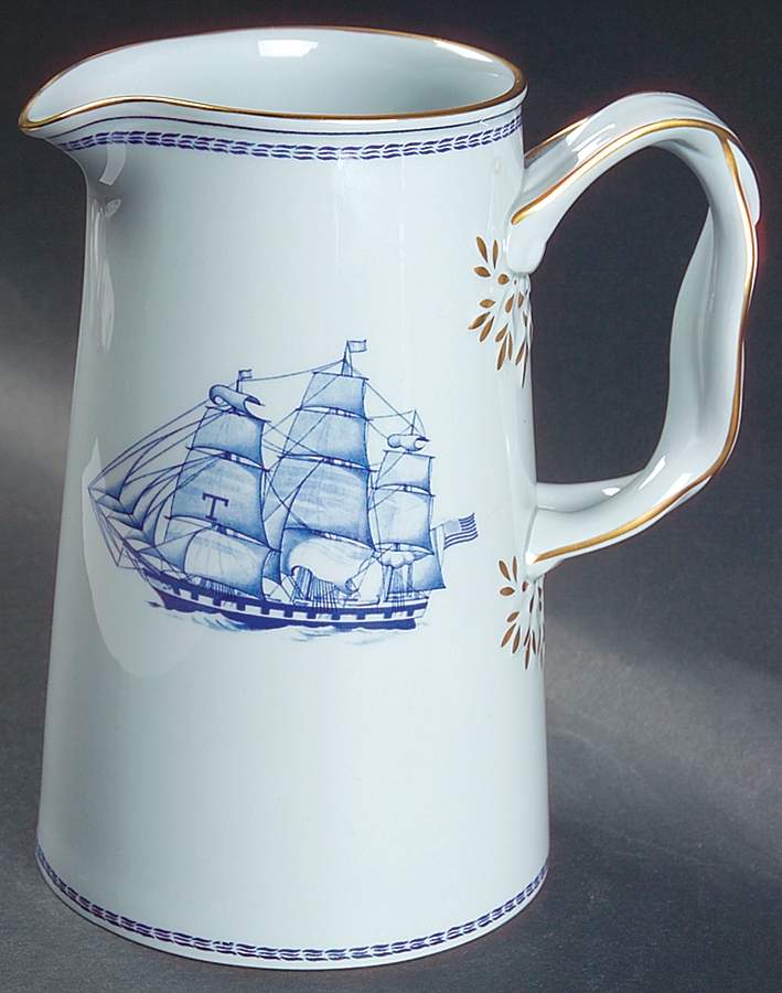 Trade Winds Blue 24 Oz Jug by Spode-1