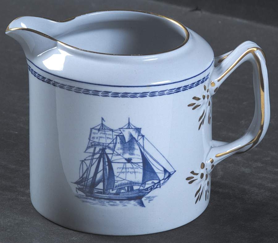 Trade Winds Blue Mini Creamer by Spode-1
