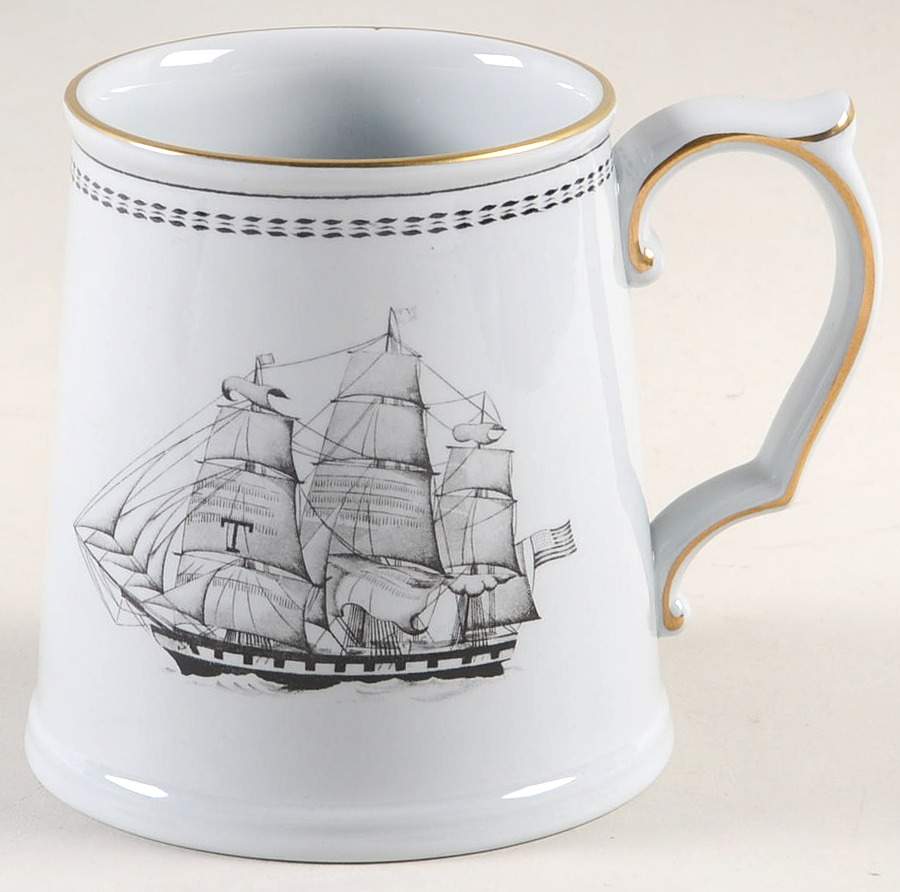 Trade Winds Black Tankard by Spode-1
